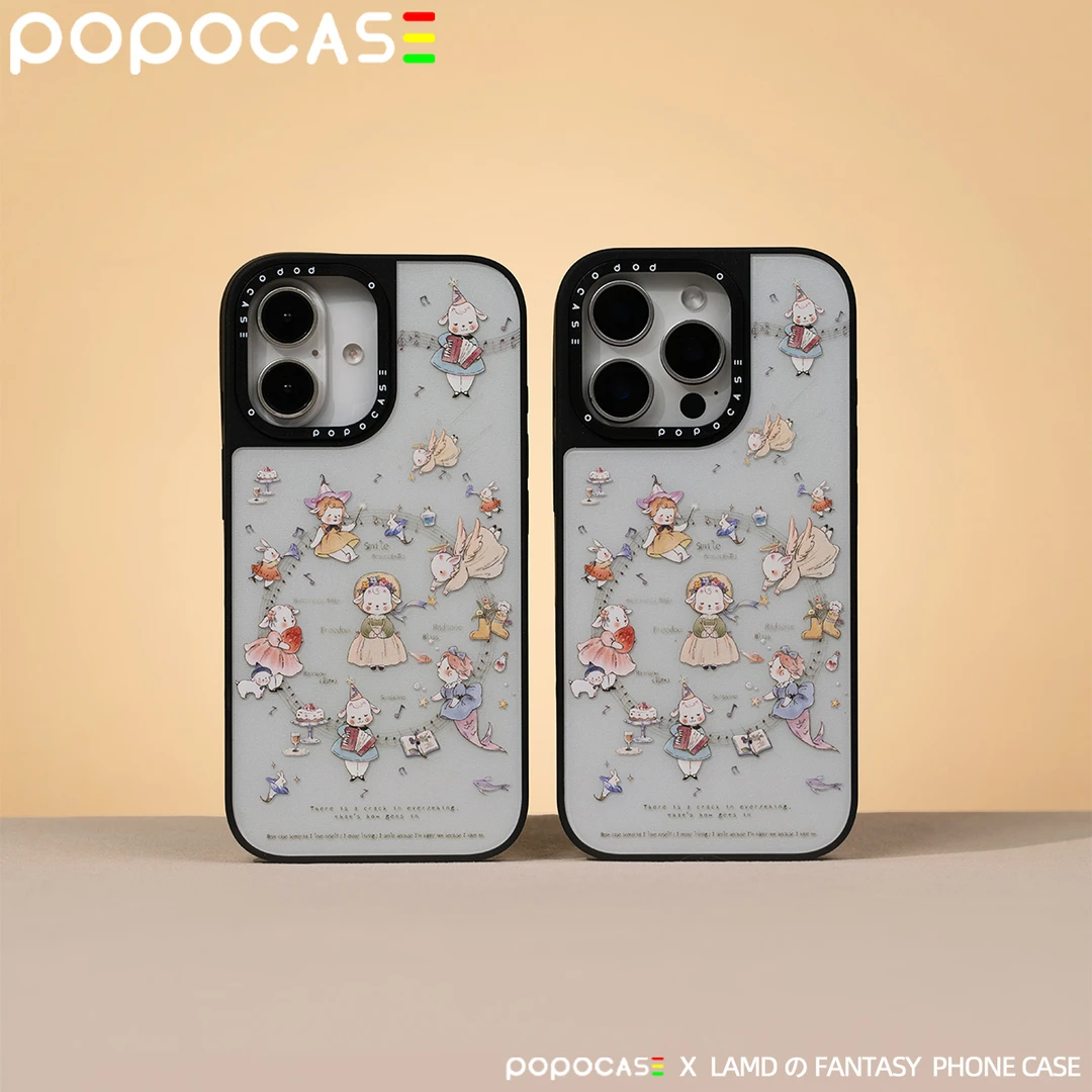 POPOCASE小羊幻想音乐家原创适用于苹果iPhone161514ProMAX手机壳