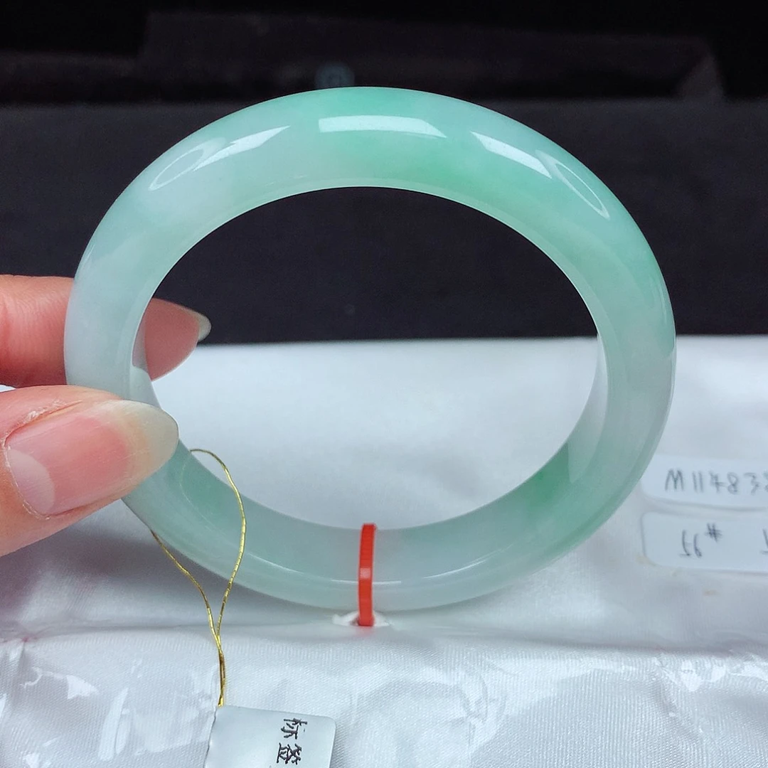 未镶嵌手镯翡翠56圈838