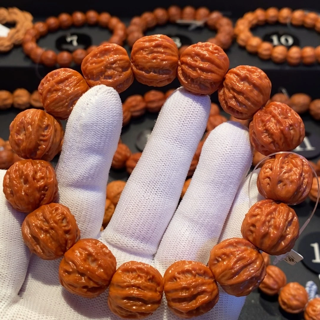 手串文玩核桃粗筋八棱