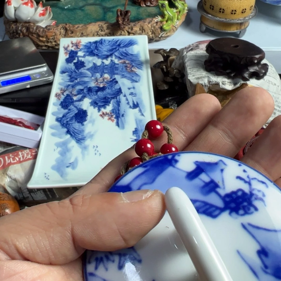 紫砂茶盘我家粉丝真好看啊