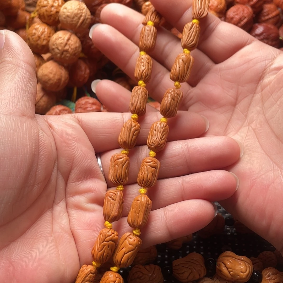 开***哥手串文玩核桃金条桃核