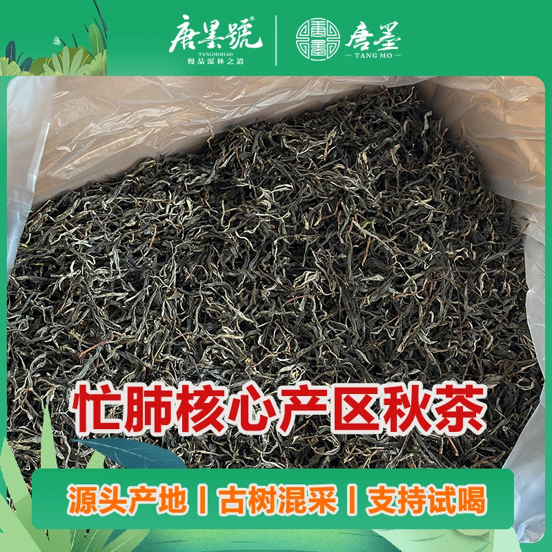 唐墨號 2024年忙肺核心产区 混采秋茶 普洱茶散茶200克/袋