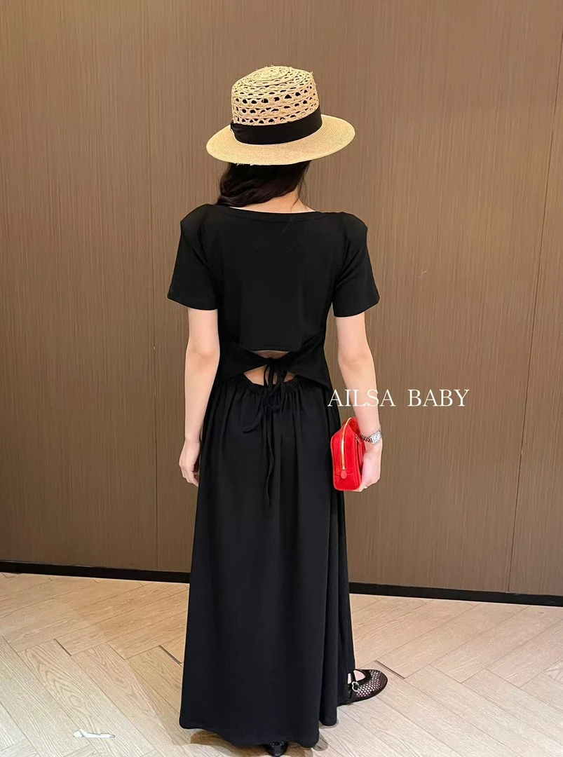 【AILSA BABY】欧货漏腰连衣裙/32103A