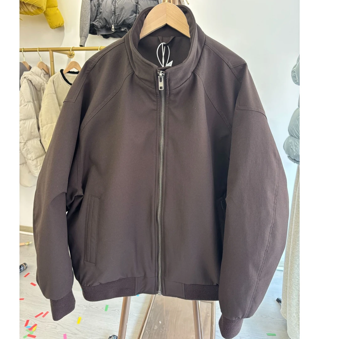 运动立领90白鸭绒羽绒服百搭保暖冬季款