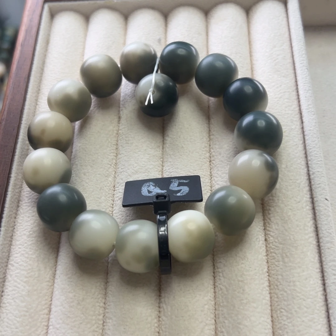 菩提根/象牙果手串卡15苹果干磨全品