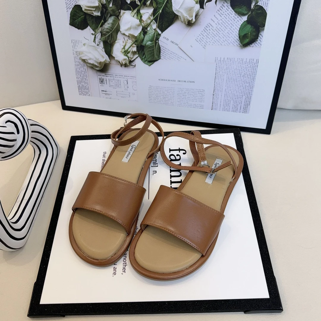 法式温柔晚晚风露趾凉拖鞋夏季仙女时尚凉拖775-6