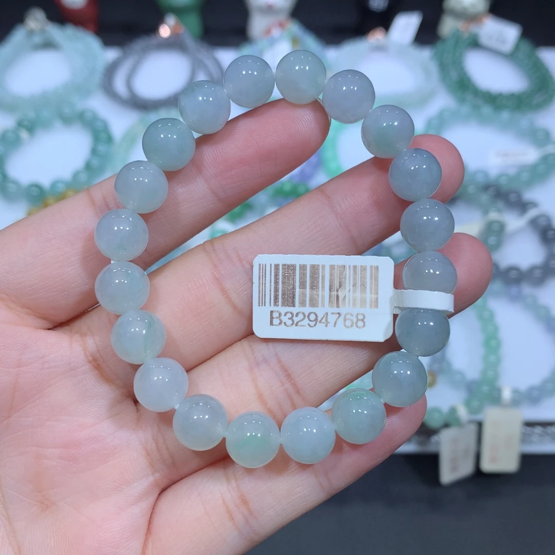 未镶嵌手串翡翠天然