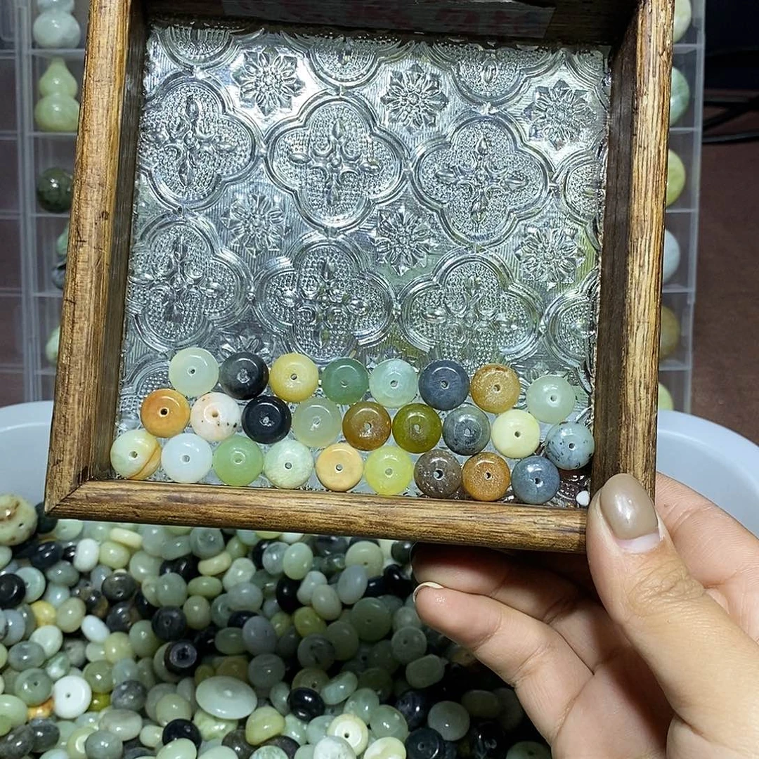 合金蛇纹石玉车挂159