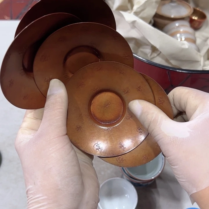 咏**笑共五只茶具相关用品