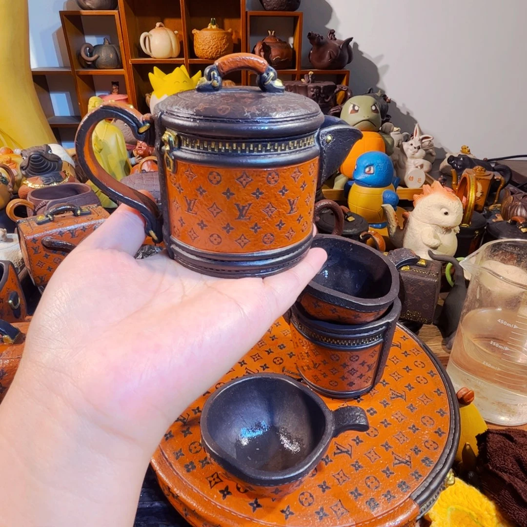 @***门茶壶紫砂纯手工制作过程就是
