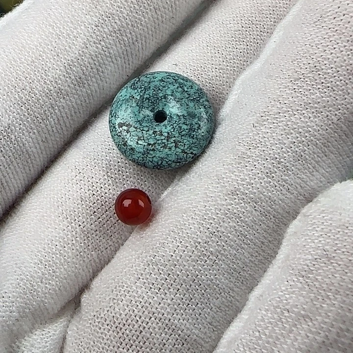 南红玛瑙未镶嵌配饰12.6