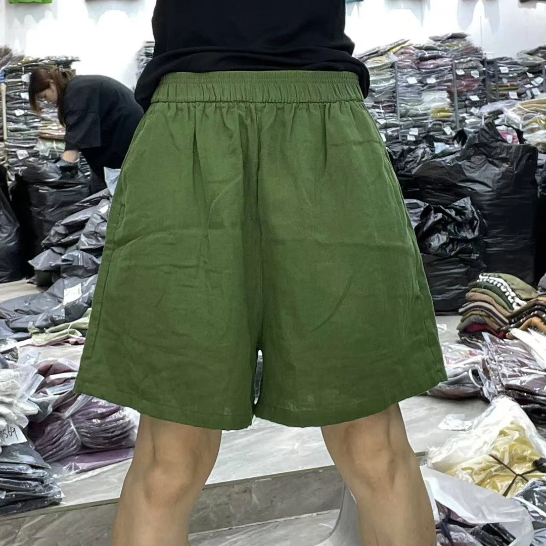 023-2光版双层纱短裤（裤46臀围126脚口82