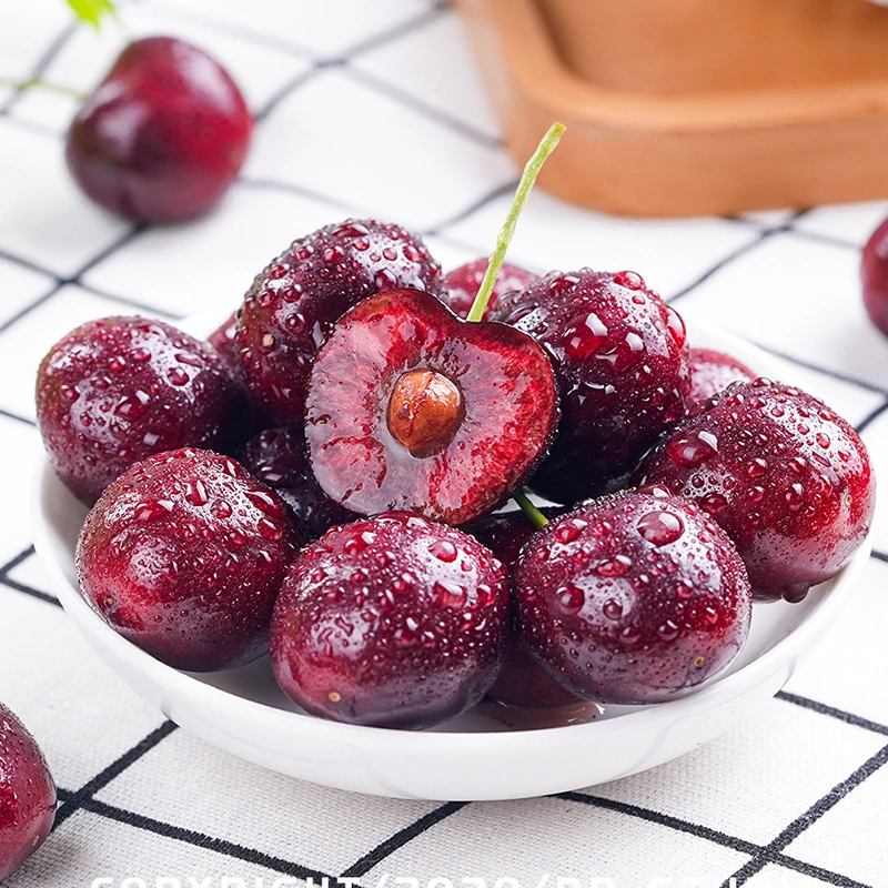 3JD吉制智利进口空运车厘子脆甜多汁新货现发坏果包赔内附果径卡