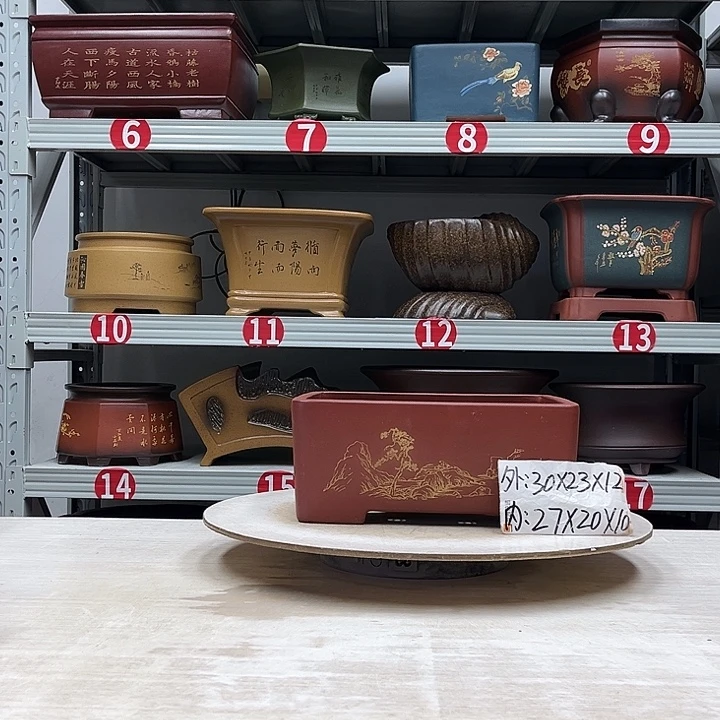 紫砂花盆紫砂花盆