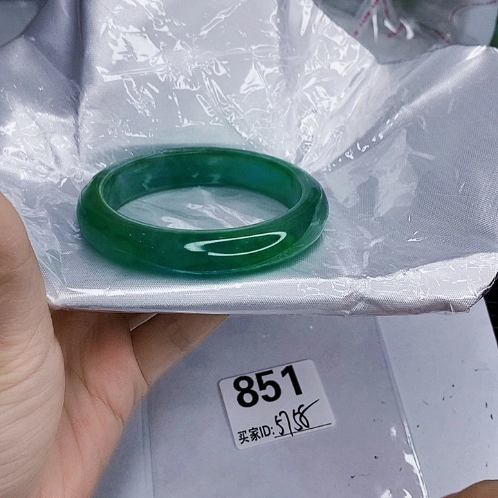翡翠未镶嵌手镯一图一物实物为准