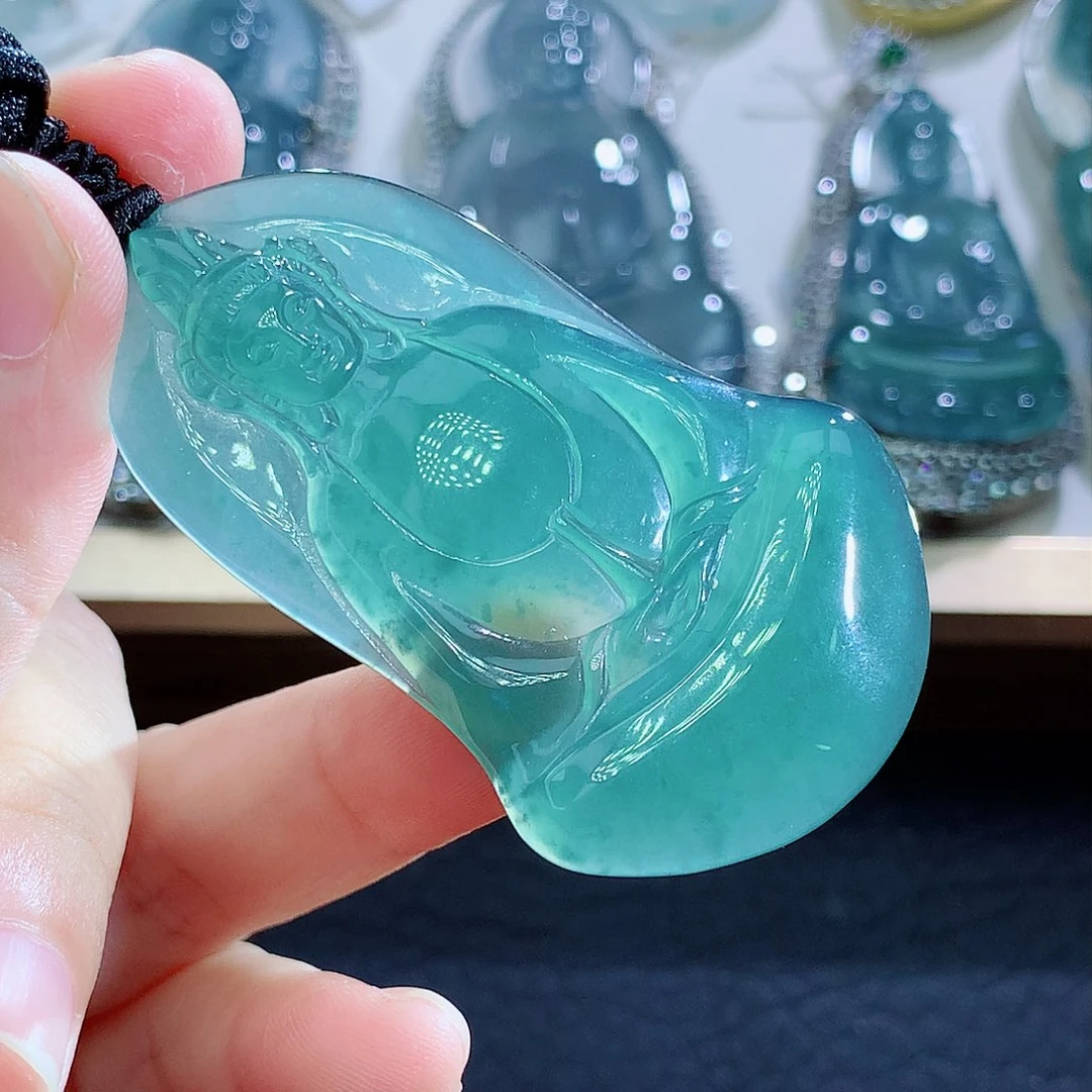 未镶嵌挂件翡翠翡翠