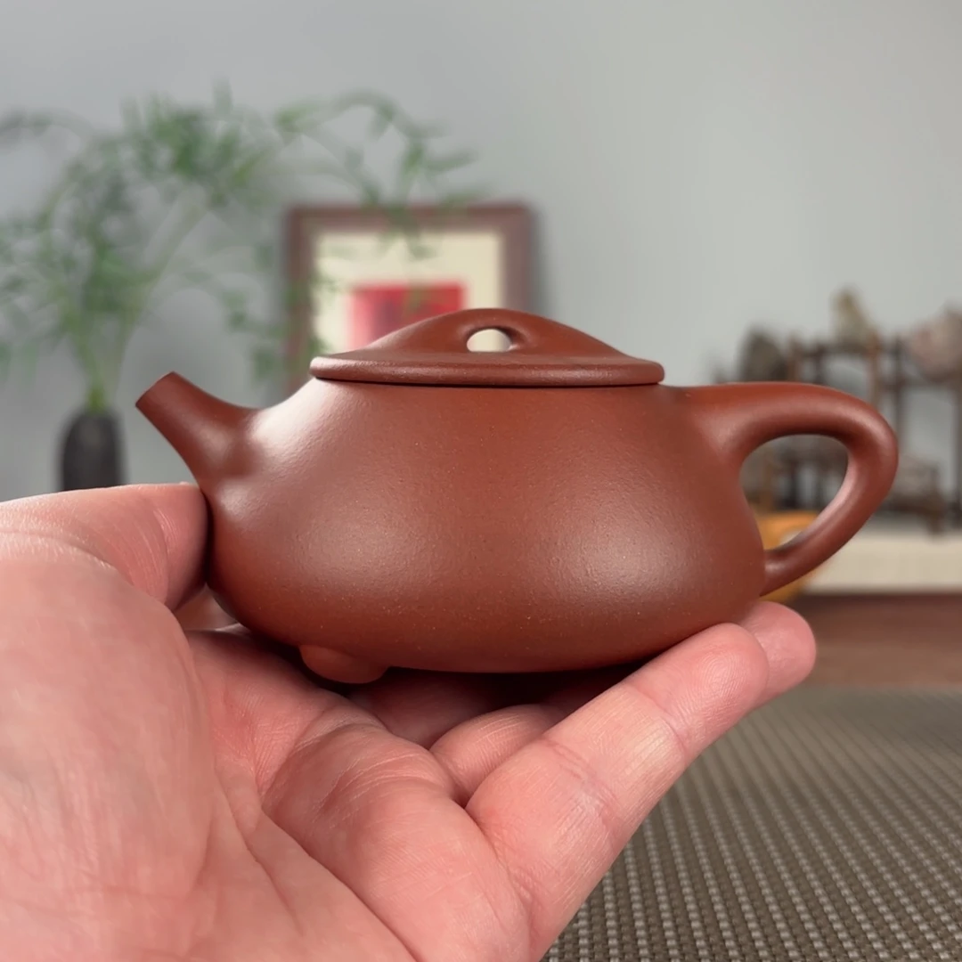茶壶紫砂微瑕黄龙山原矿紫砂壶