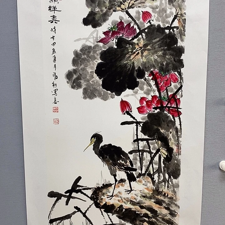 国画亲笔手绘原创