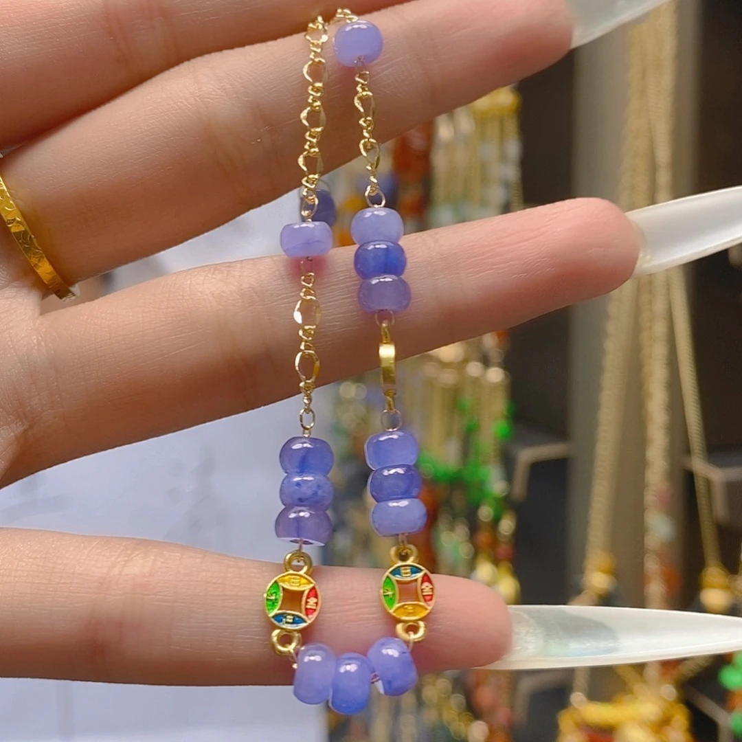 翡翠合金耳饰翡翠