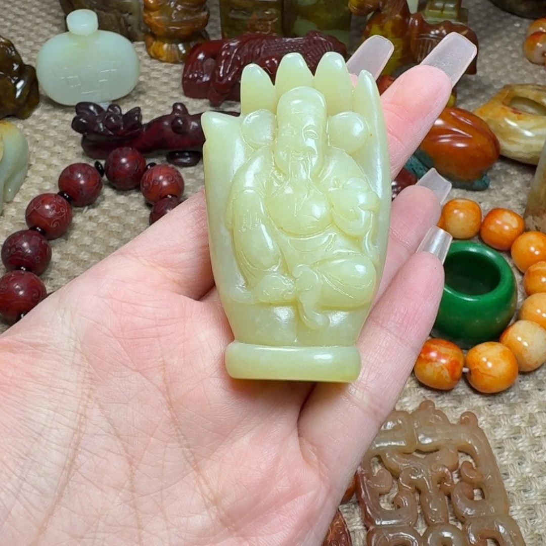 吊坠白玉菩提挂件