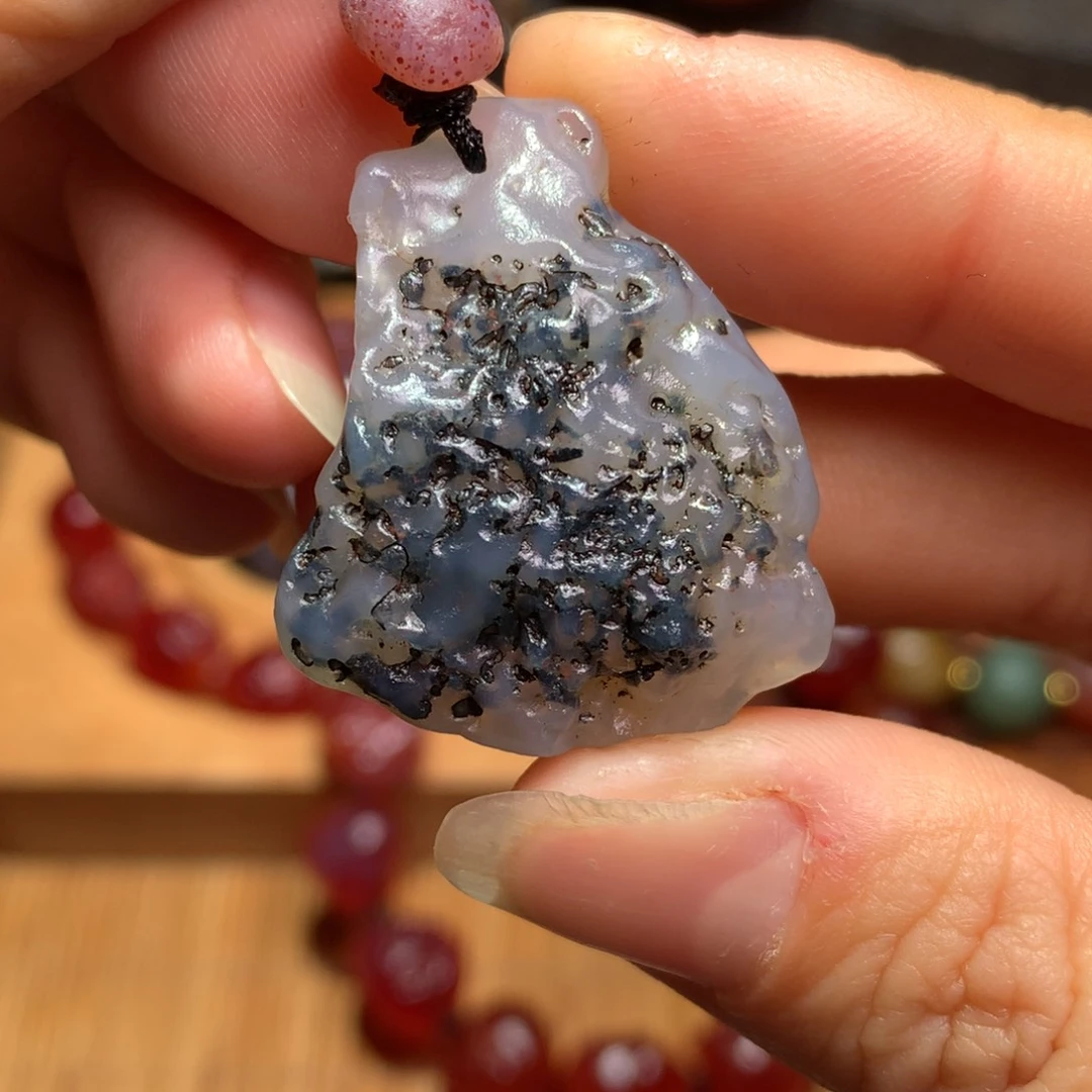 未镶嵌玛瑙/玉髓珠宝半成品