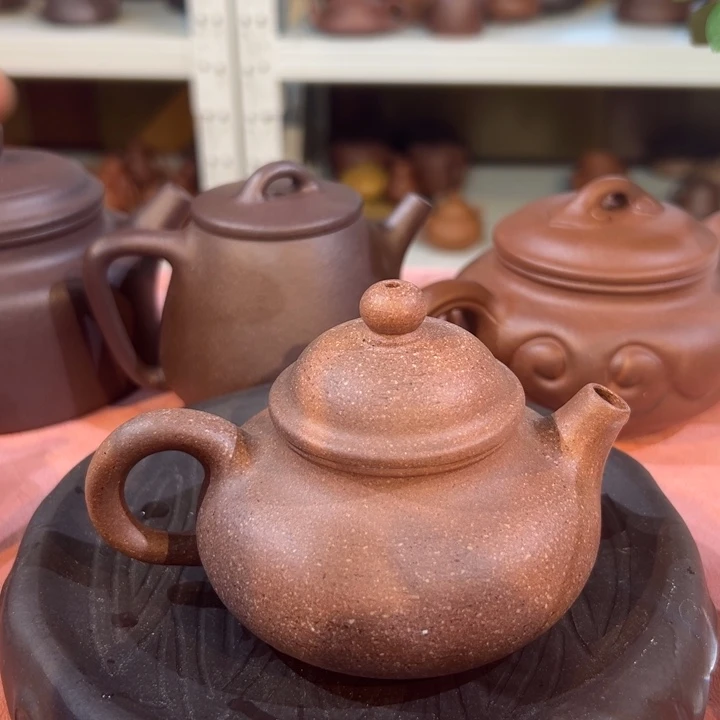 茶壶紫砂香灰容天的180cc