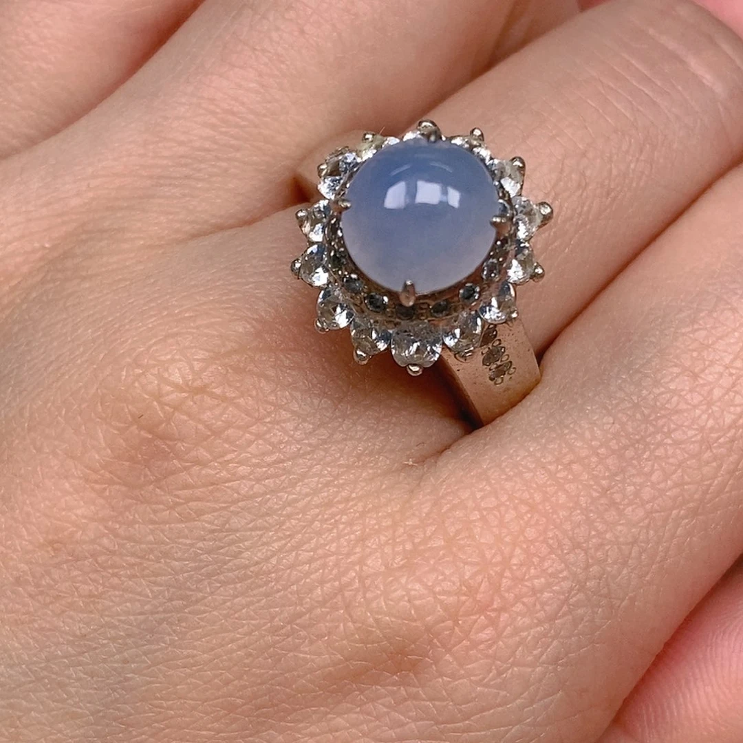 翡翠戒指未镶嵌翡翠