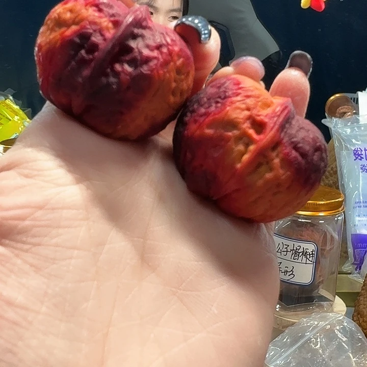吊坠桃核香榧枕铁核