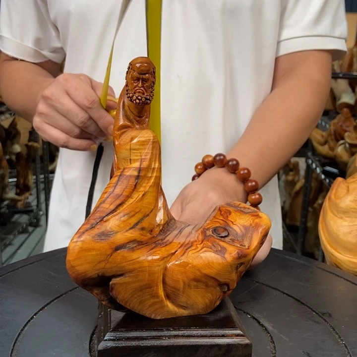 柏木（崖柏）随型摆件