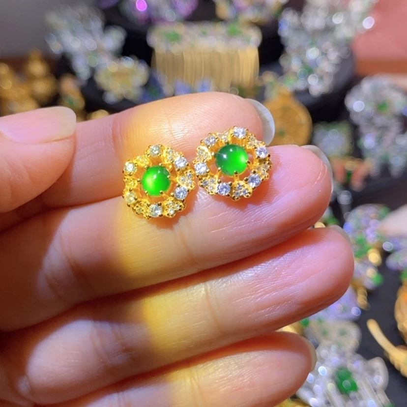 【闪购商品】银S925镶嵌挂件翡翠