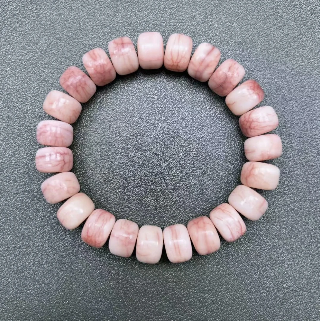 非金属珐琅手链 藏式精美新素圈手串1.2