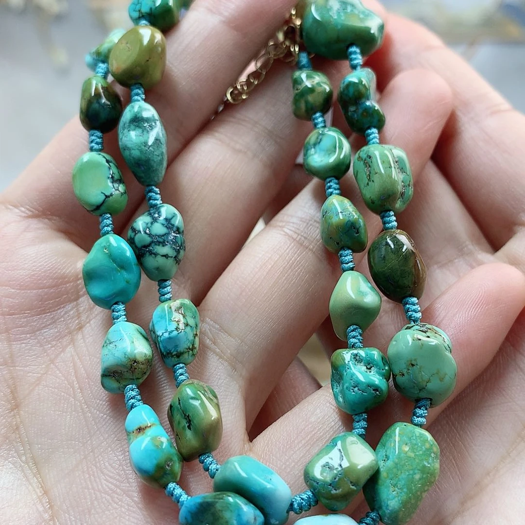未镶嵌绿松石珠宝奇石
