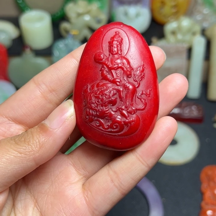 吊坠滴血莲花菩提