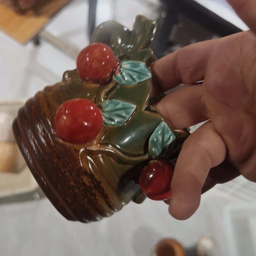 紫砂花盆粗陶盆醋