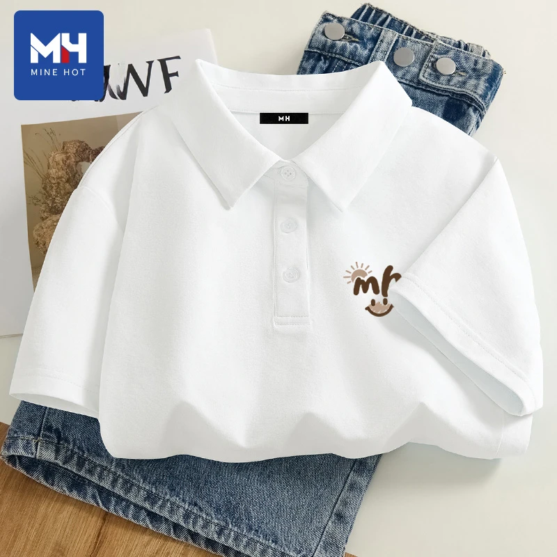 唐狮集团MHpolo衫女款夏季轻薄速干UPF50+上衣白色抗菌短袖t恤女