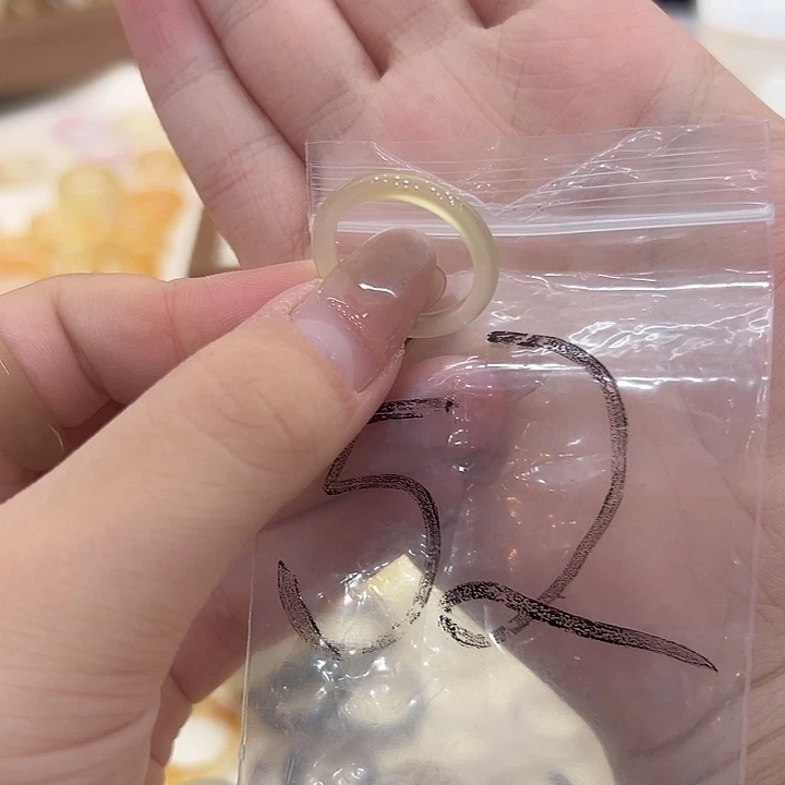 合金戒指玛瑙/玉髓52港19