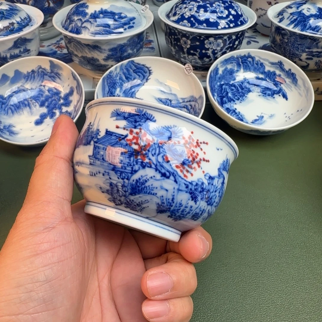 陶纯手工纯手绘茶具252