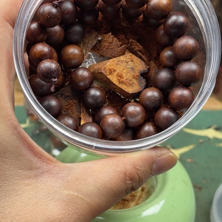 降真香手串/手链1*小叶老黄油手持