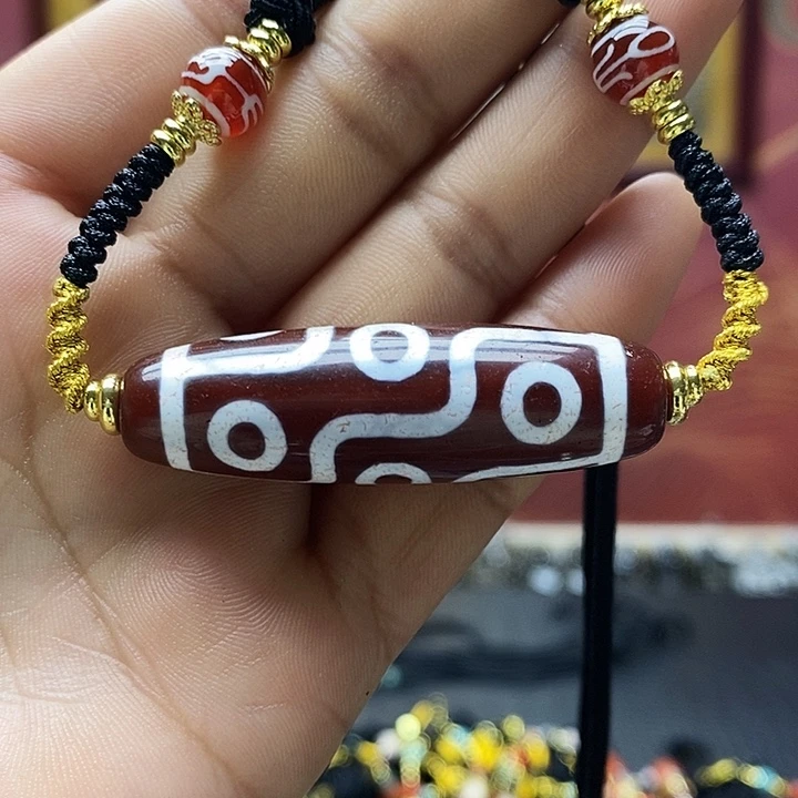 玛瑙/玉髓合金颈饰