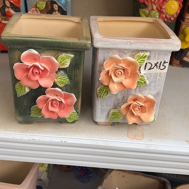 粗陶材质多肉花盆