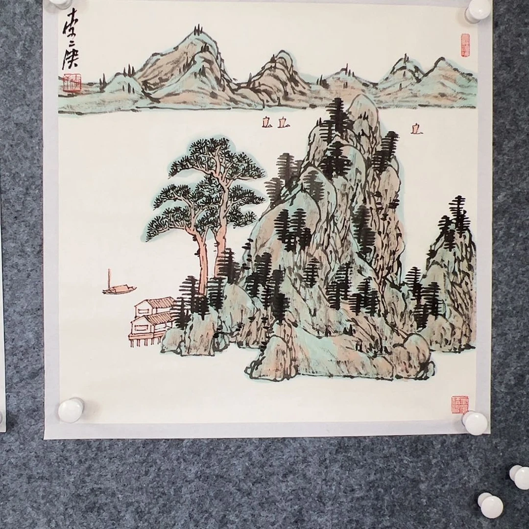 （w3520）山水 书画3