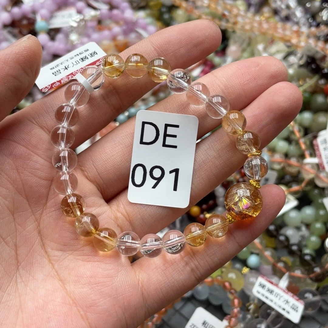 水晶手链未镶嵌多样性