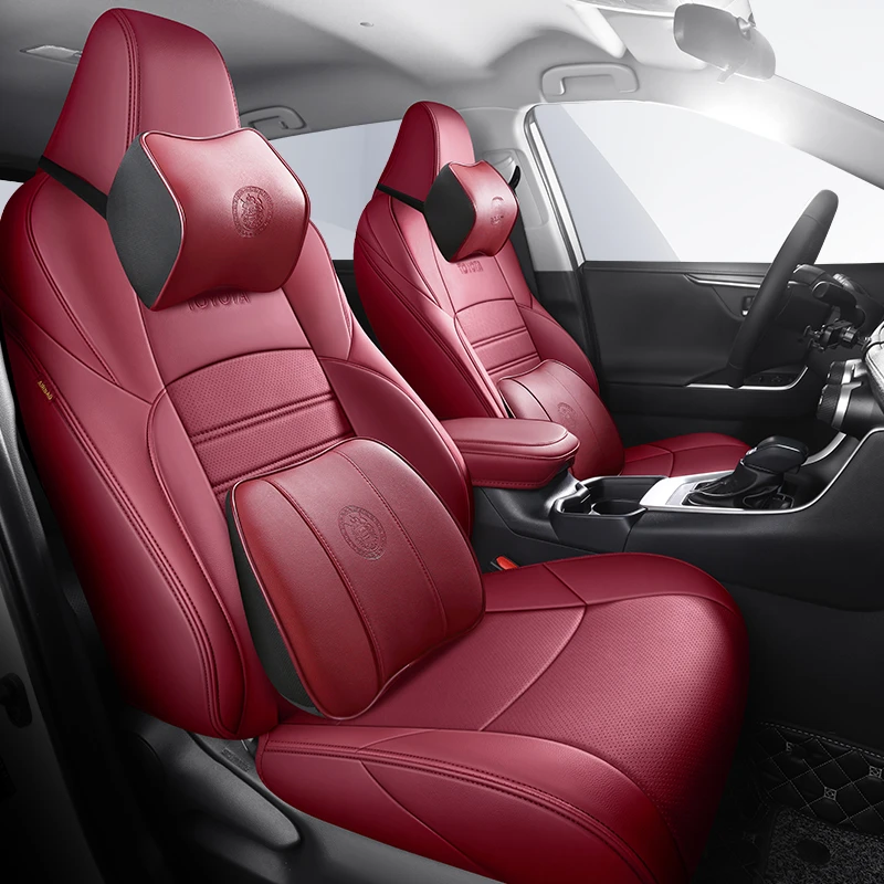 新款专车定制2023款丰田锋兰达专用座套四季全包围皮革汽车坐垫女