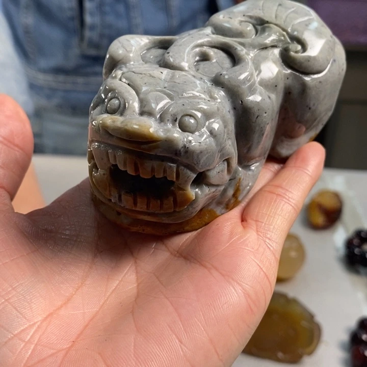 玛瑙/玉髓吊坠(不含链)未镶嵌