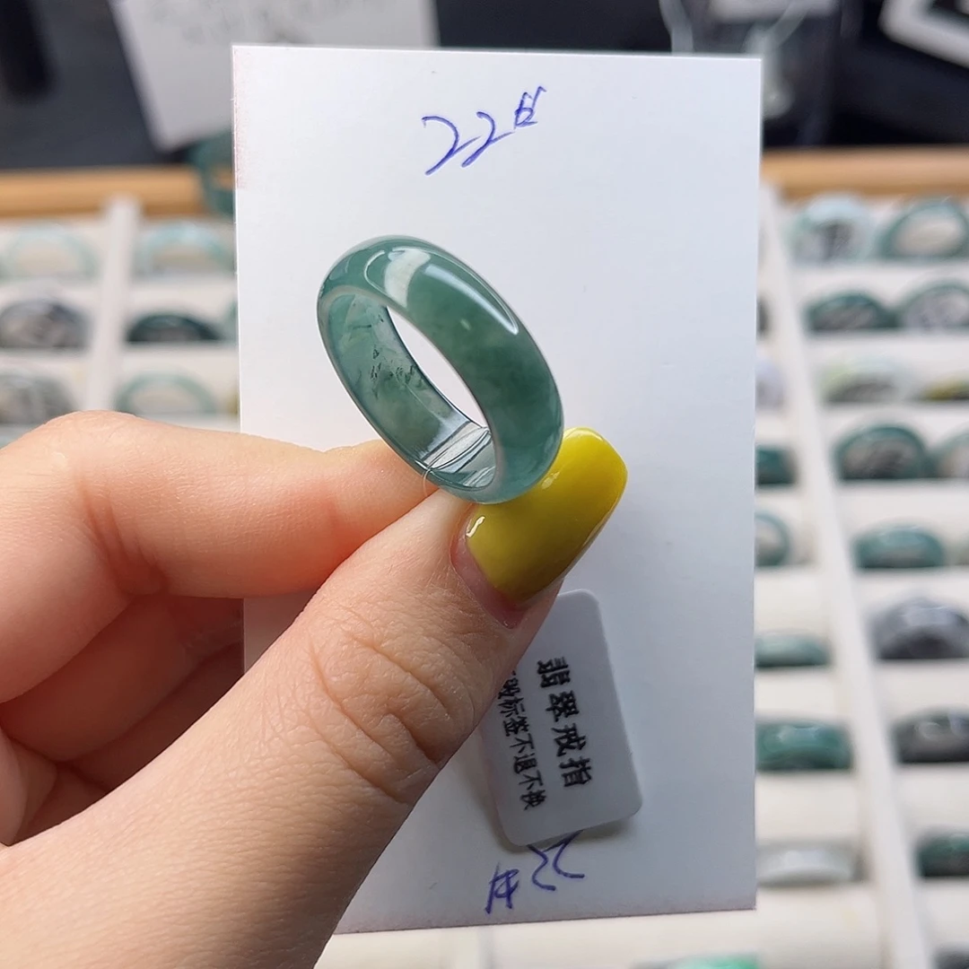 翡翠戒指未镶嵌戒指