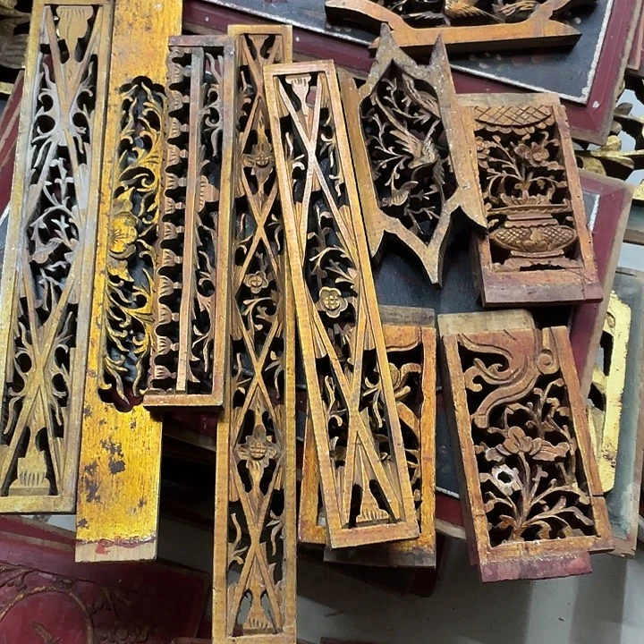 用***7香榧木老木雕花板老木雕花板