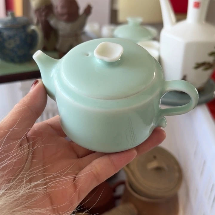 微瑕陶瓷茶具茶杯茶壶