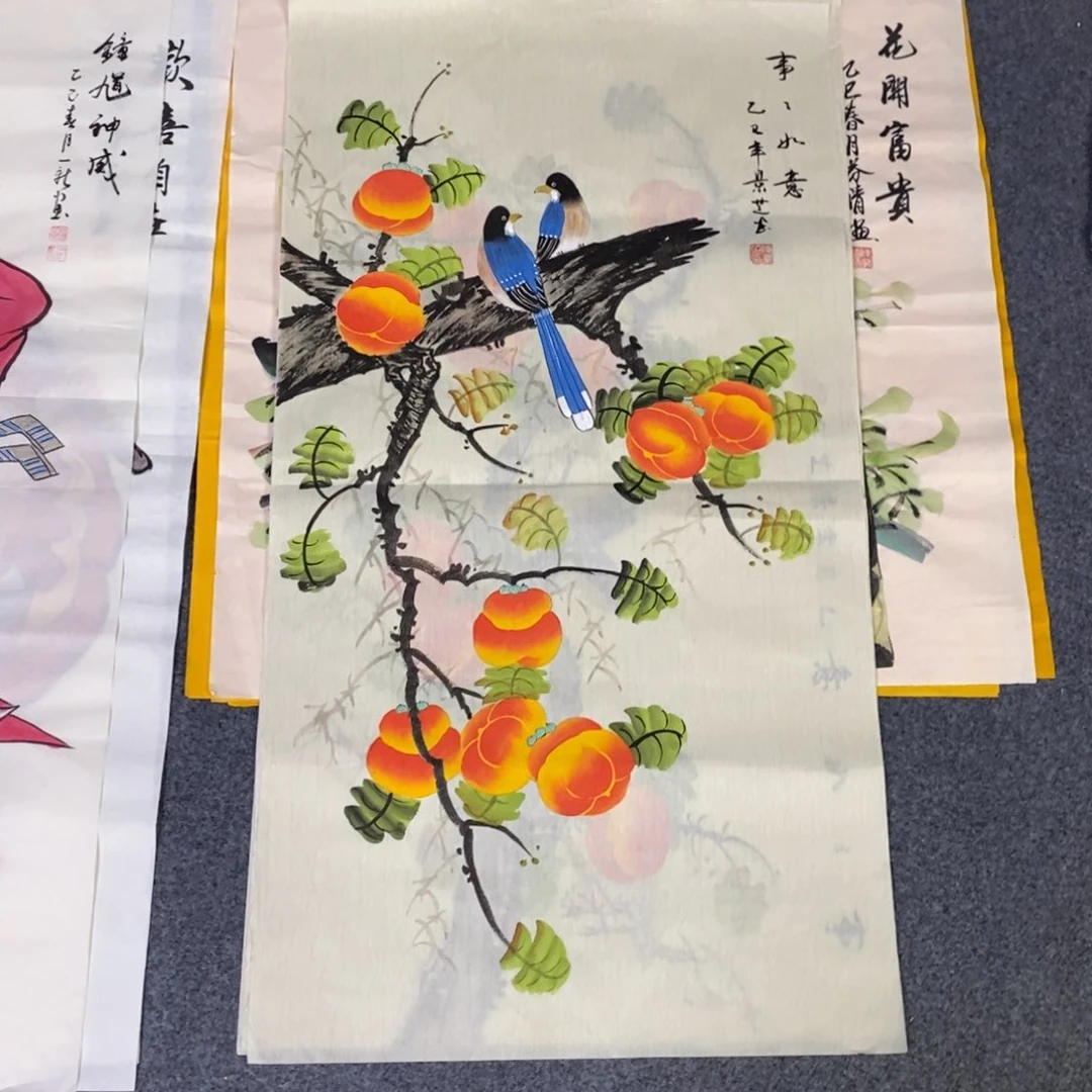 国画100✖️50。画画画画画画画