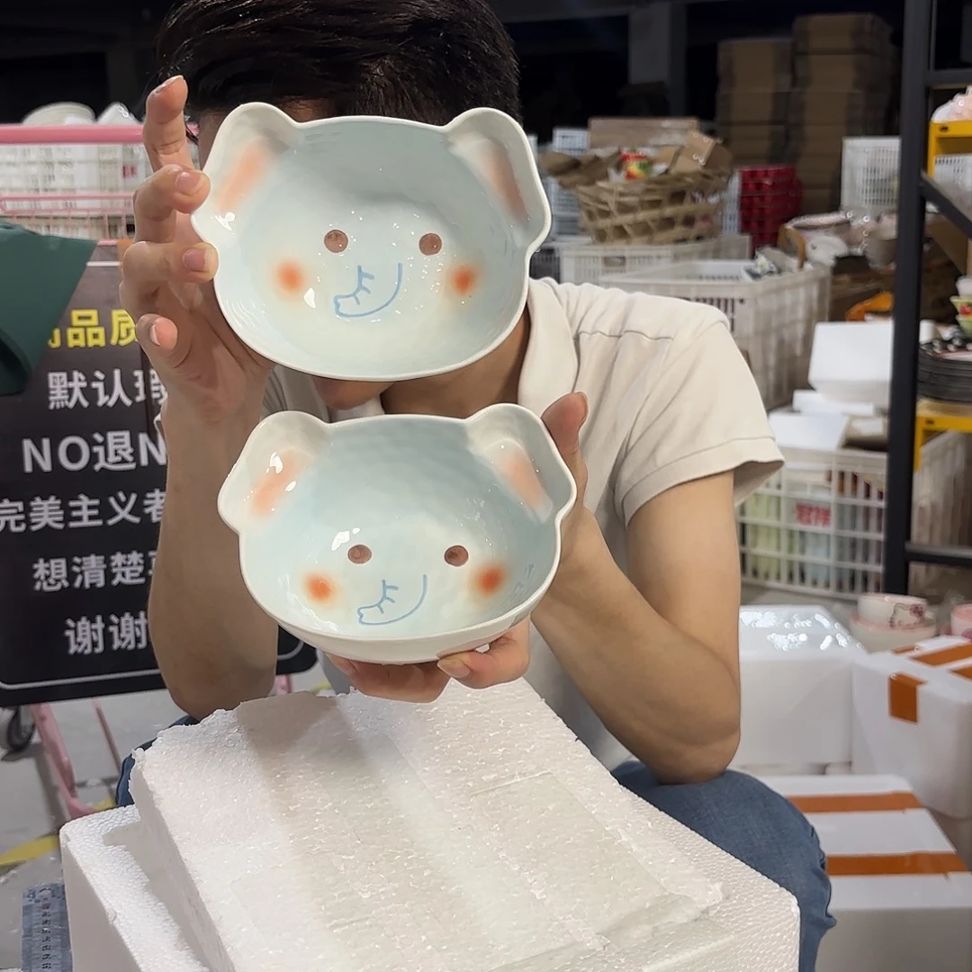 瓷微瑕陶瓷餐具釉下彩