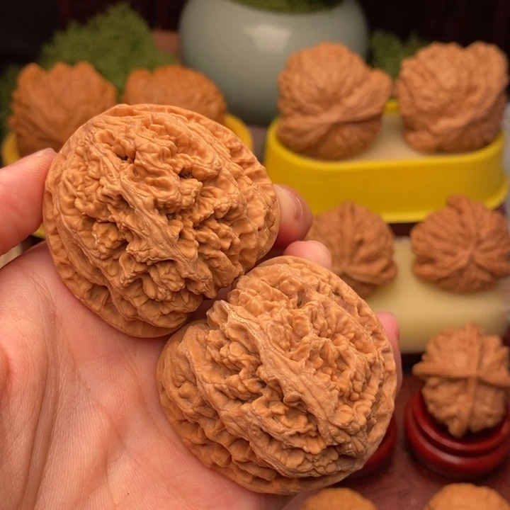 文玩核桃把件大粗筋46